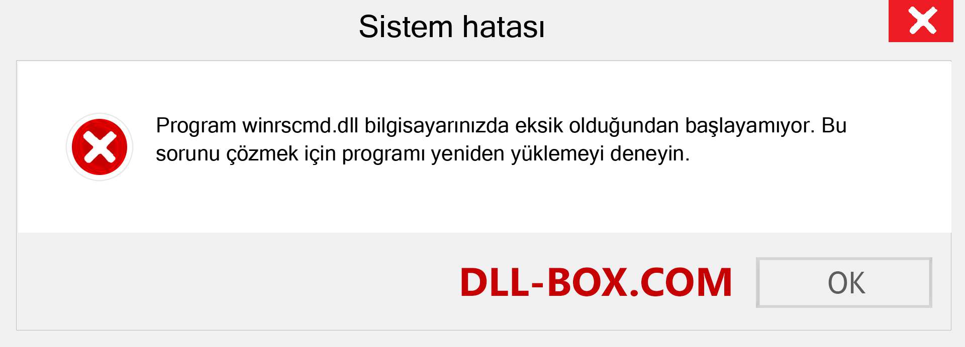 winrscmd.dll dosyası eksik mi? Windows 7, 8, 10 için İndirin - Windows'ta winrscmd dll Eksik Hatasını Düzeltin, fotoğraflar, resimler